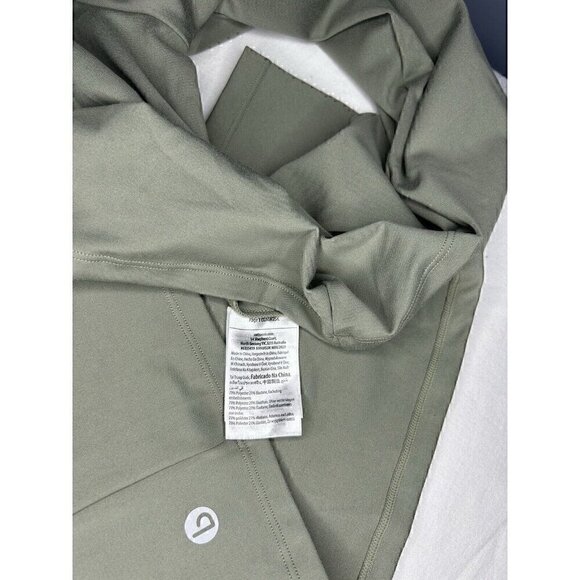 Cotton On Body Women's Essential Fitted Cropped Top Sage Green Size Large - Picture 4 of 8